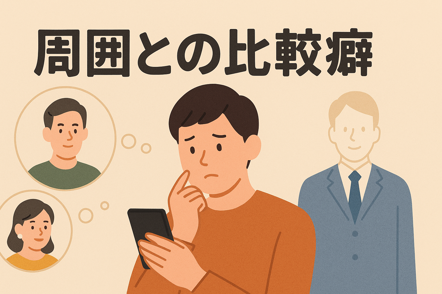 周囲との比較癖